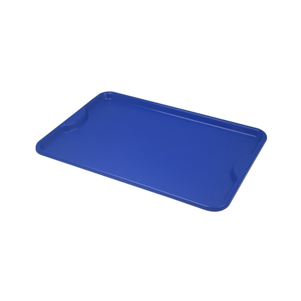 Bandeja Plástica Azul para Self-Service 48x33 cm S400 Kit 10 pçs  Supercron