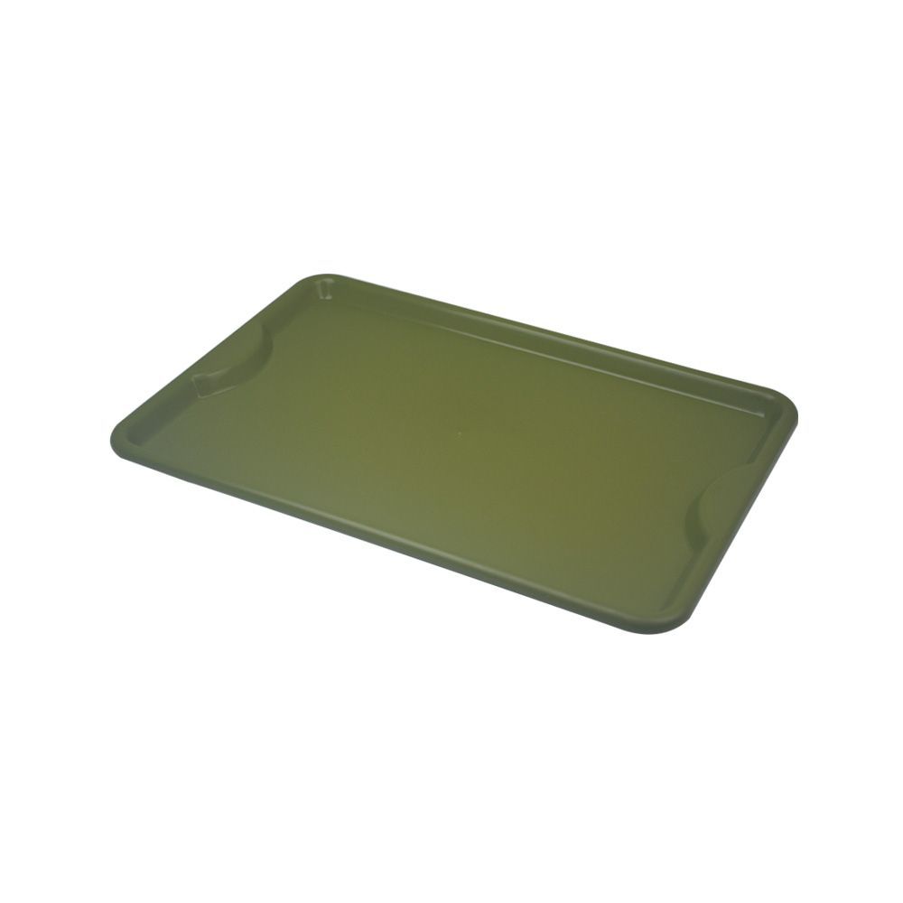 Bandeja Plástica Verde para Self-Service 48x33 cm S400 Kit 10 pçs Supercron