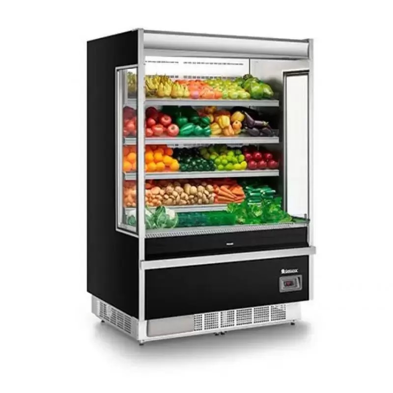 Refrigerador Vertical Aberto 1,30MT GSTO-1300 PR 220V Gelopar