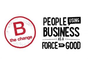 Grosche shares the B Corp motto: Business as a force for good