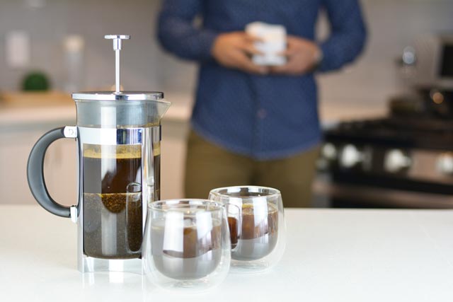 how to make cold brew in a french press grosche boston
