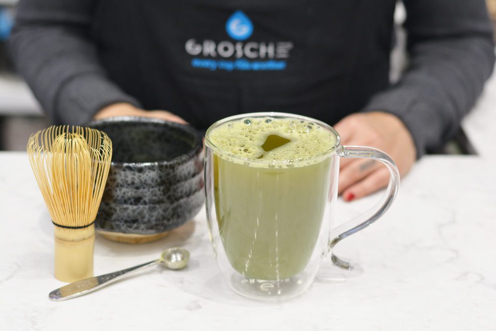 How to make green tea matcha