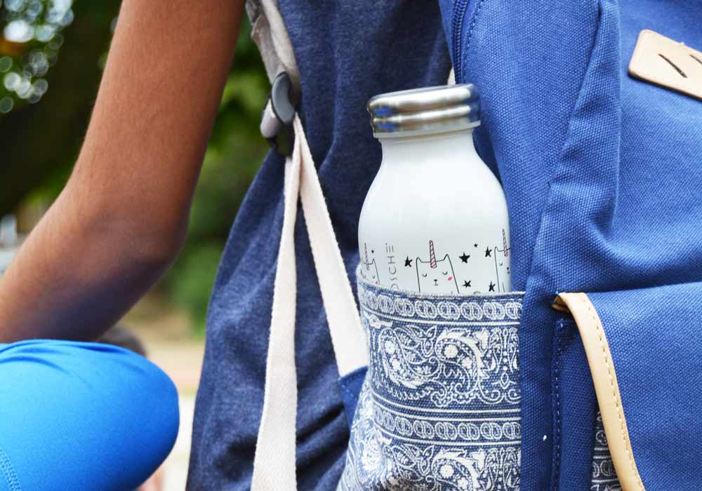 best water bottle for kids water bottle for school stainless-steel-kids-water-flask--botle-GR-373-unicorn-in-backpack-flask