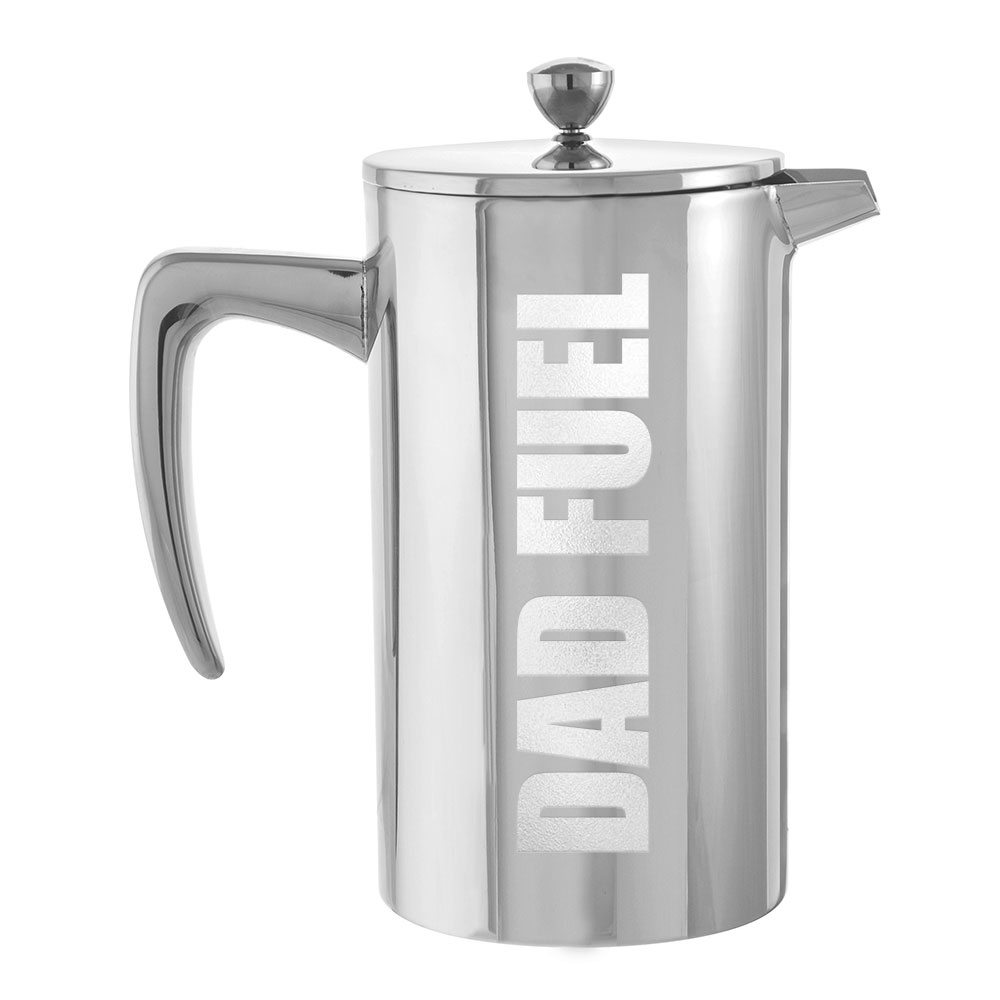 Dad Fuel Custom Father's Day Gift DUBLIN Stainless Steel French Press