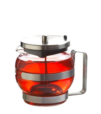GROSCHE BUDAPEST Strainer teapot side view