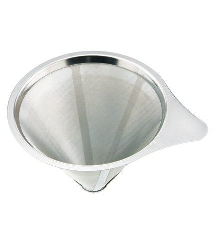 GROSCHE PORTLAND Large Pour Over Coffee Dripper | Filter detail view