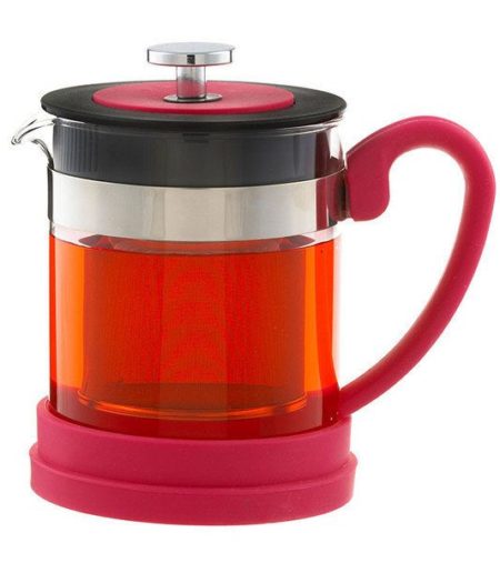 GROSCHE VALENCIA Personal Teapot With Infuser In Pink