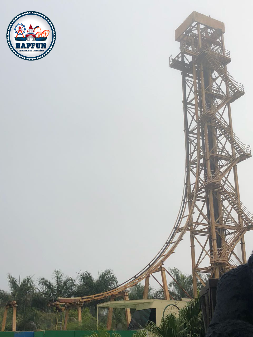 Atração da semana: Big Tower - Beto Carrero World - HapFun