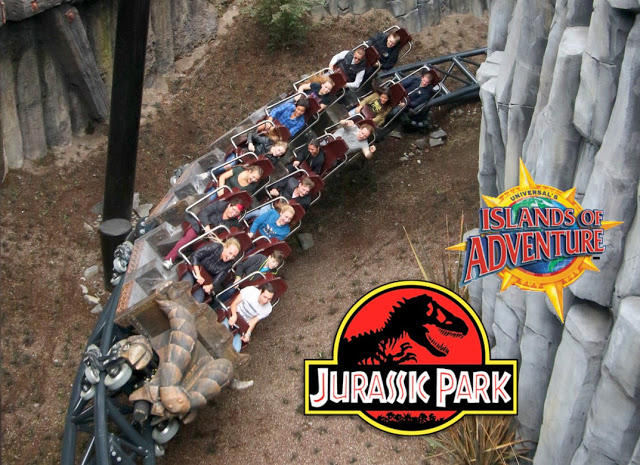 As atrações da Jurassic Park no Islands of Adventure – Orlando do dia
