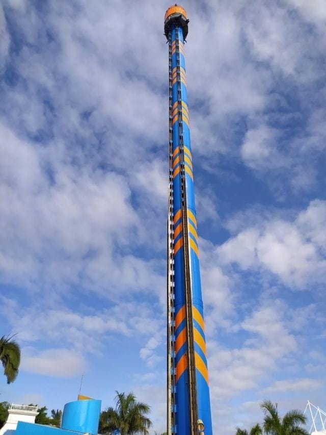 Big Tower, o elevador do parque Beto Carrero World 