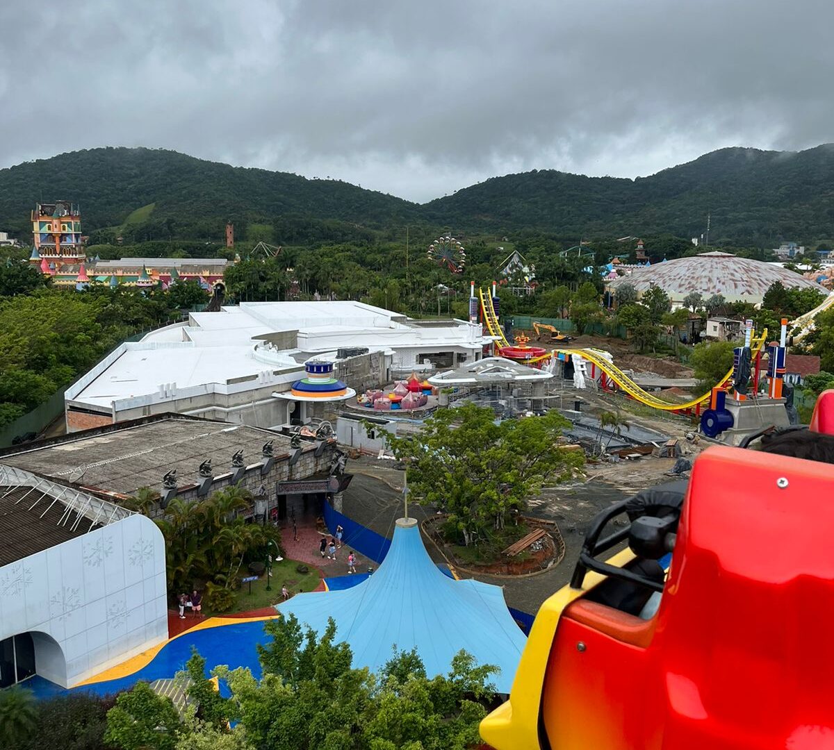 Queriam espiar um pouco as obras da nova área da Nerf no Beto