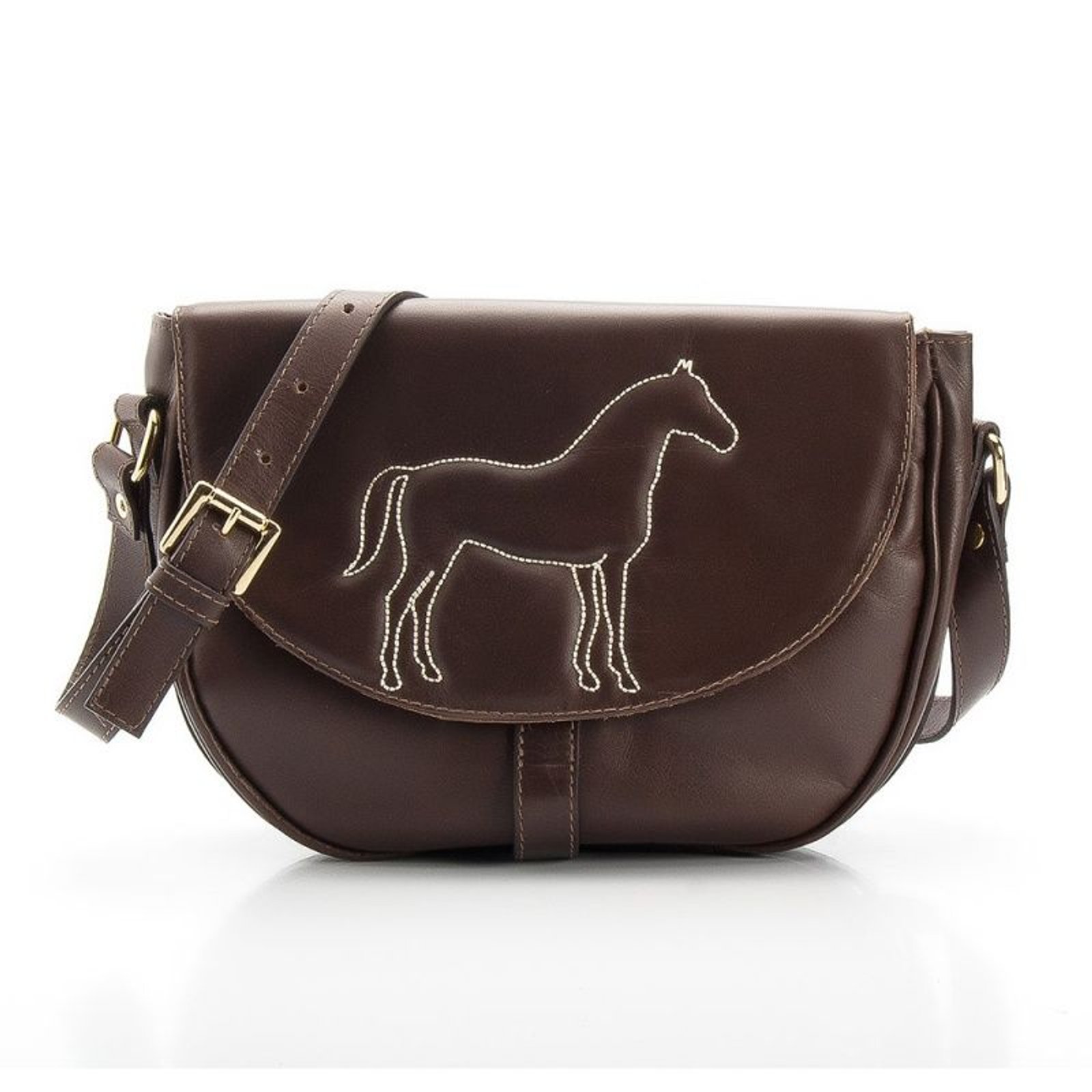 Bolsa Sela Cavalos Couro | EC Couro Cavalo