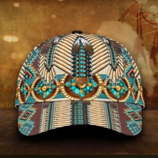 Beadwork Native American Hat
