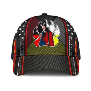 Bear's Paw Native American Hat