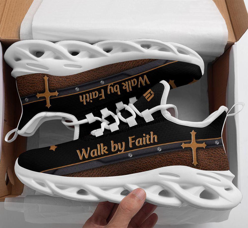 Black Jesus Walk By Faith Christ Sneakers Max Soul Shoes, Jesus Shoes, Jesus Christ Shoes
