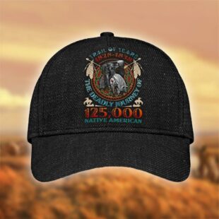Black Trail Of Tears Native American Hat