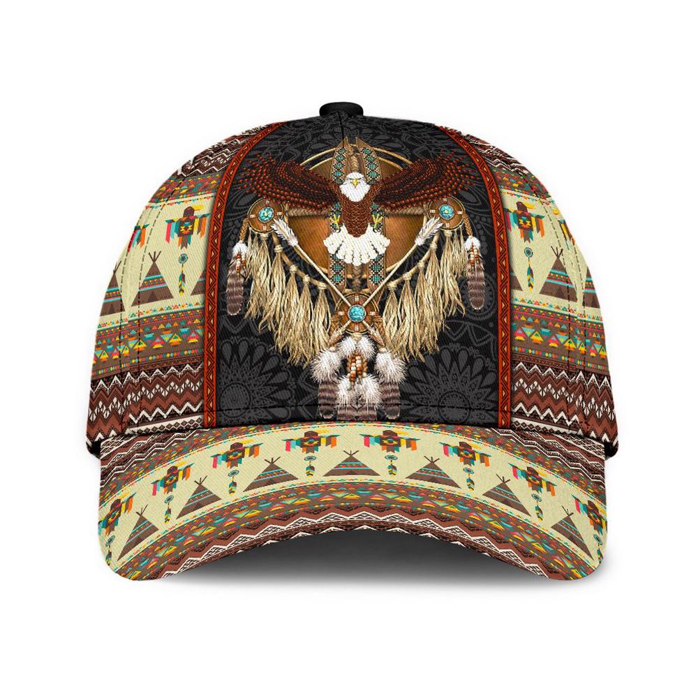 Dreamcatcher Beadwork Native American Hat