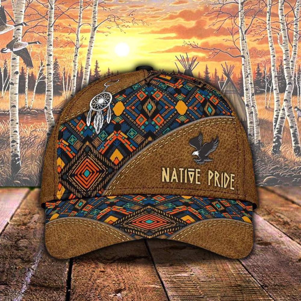 Dreamcatcher Brocade Native American Hat