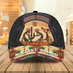 Kokopelli Blood Native American Hat
