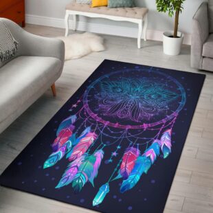 Native American Rug, Galaxy Dreamcatcher Native Design Area Rug