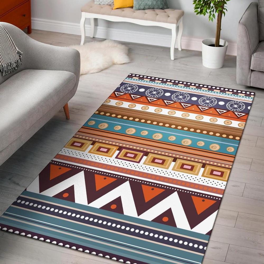 Native American Rug, Geometric Pattern Native American Area Rug