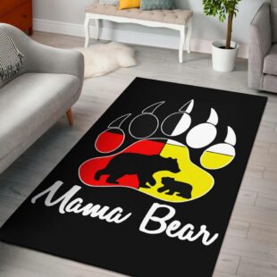 Native American Rug, Mama Bear Native American Area Rug