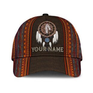 Personalized Dream Feathers Native American Hat