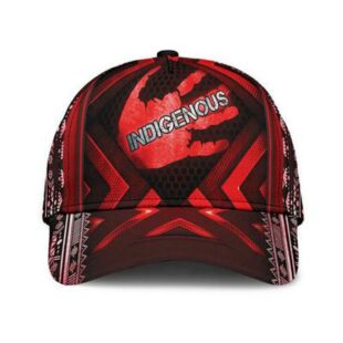 Red Hand Indigenous Native American Hat