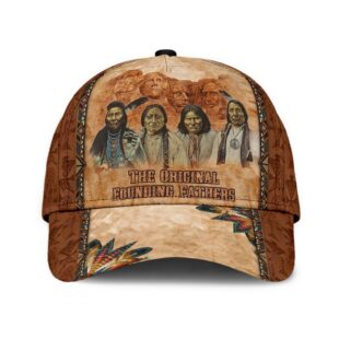 The Original Native American All Over Printed Baseball Cap, Native American Hat