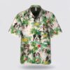 Aussieshep Flower And Leaves Tropic Pattern Hawaiian Shirt, Gift For Pet Lover