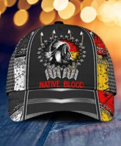 Blood Native American Hat