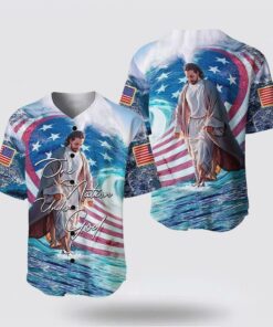 Christian Baseball Jersey Jesus-Inspired Shirts for Men and Women