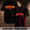 Cross Baseball Jersey - Man Of God Custom Printed 3D Baseball Jersey Shirt
