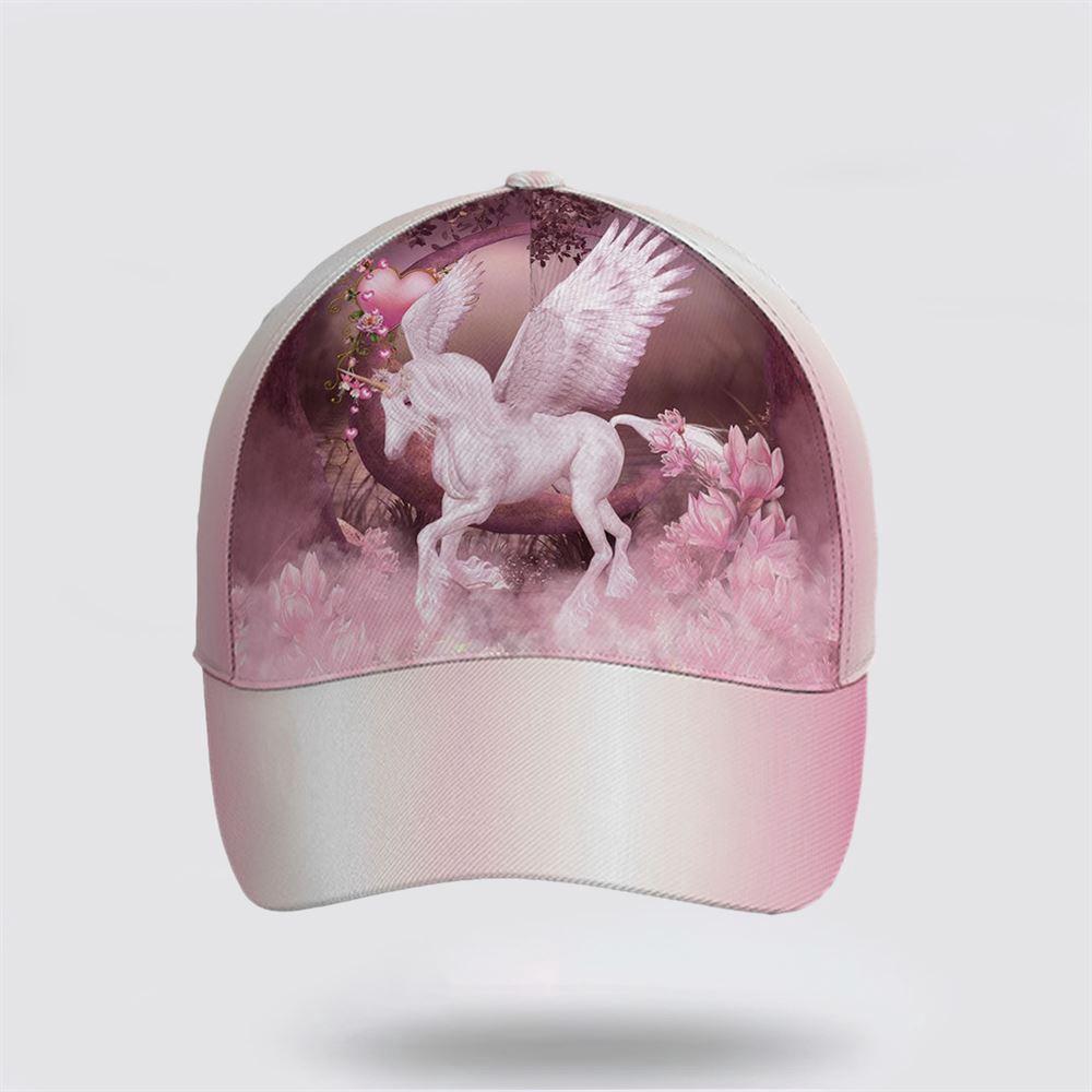 Fantastic Art Unicorn All Over Print Cap, Breast Cancer Caps