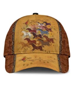 Herd Of hHorses Native American Hat