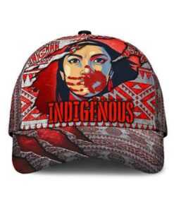 Indigenous Girl Native American Hat