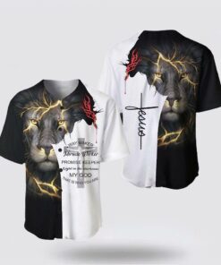Jesus Baseball Jersey Christian Shirts for Men with Inspiring Bible Verses