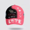 Just A Girl In Love With Her Stethoscope All Over Print Cap, Breast Cancer Caps