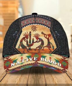 Kokopelli Blood Native American Hat
