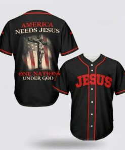 Sports Baseball Jersey Jesus - The Cross God's Love