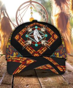 Traditional Pattern Native American Hat
