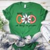 With God All Things are Possible T-Shirt - Christian Shirt - Faith Shirt