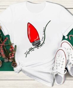 You Are The Light Of The World T Shirt, Merry T Shirt, Unisex Christmas Shirts
