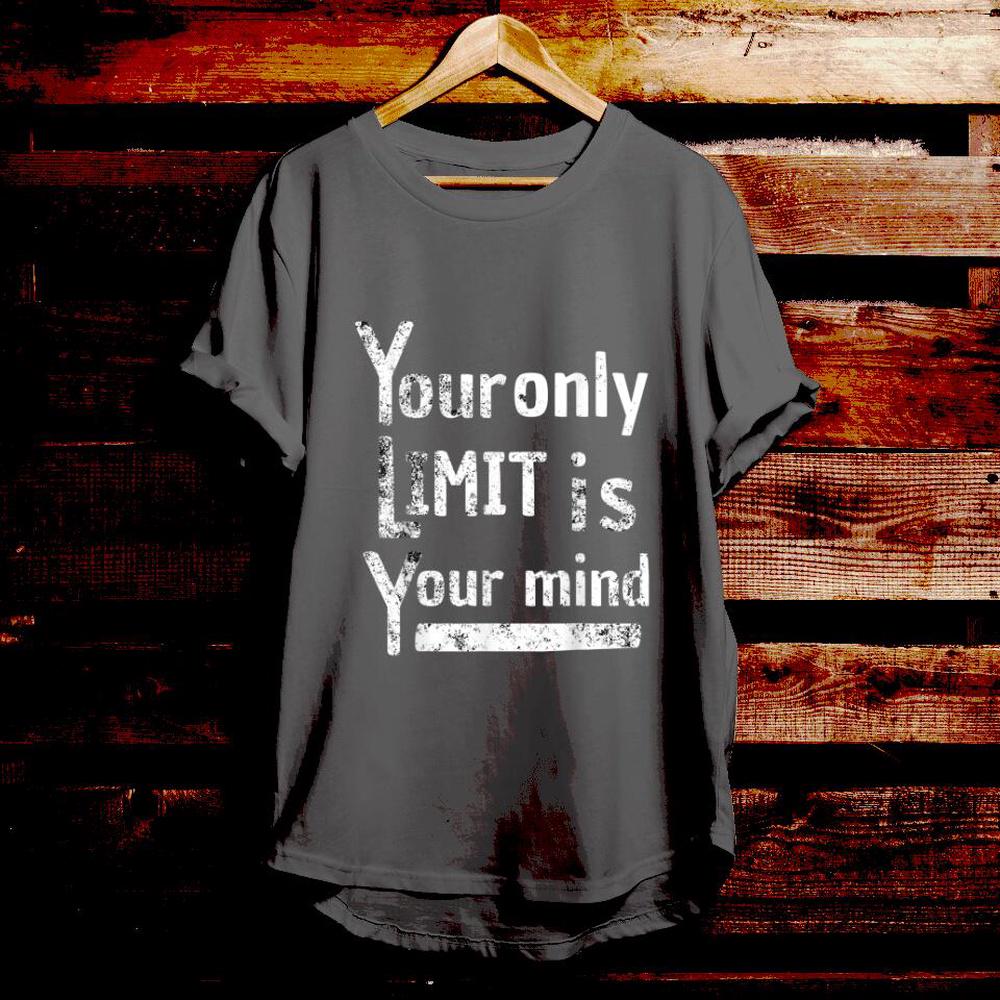 Your Only Limit Is Your Mind - Bible Verse T Shirts - Christian Tees