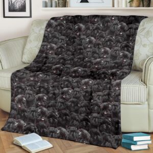Affenpinscher Full Face Fleece Throw Blanket –&hellip;
