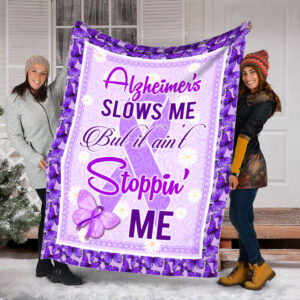 Alzheimer’s Shoes Flows Me Fleece Throw Blanket&hellip;