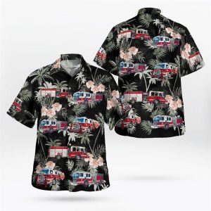 Barrington Fire Department, Barrington, NJ Hawaiian Shirt&hellip;