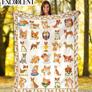 Basenji Fleece Throw Blanket – Sherpa Fleece&hellip;