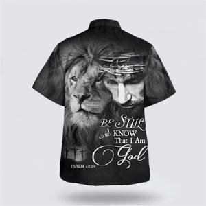 Be Still And Know That I Am God Lion Hawaiian Shirts For Men 2 plswo5.jpg