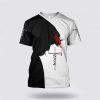 Black Knight God Jesus All Over Print 3D T Shirt – Gifts For Christians
